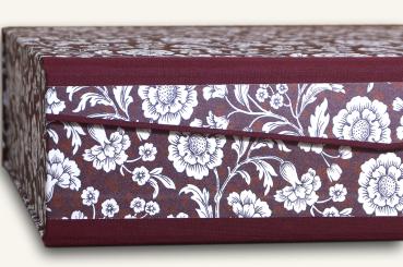 Elegant red organization box "Fini", fine stationery